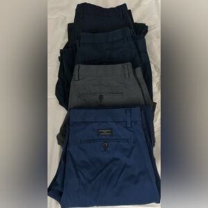 4 pairs Men’s Banana Republic slacks 36x32 slim fit